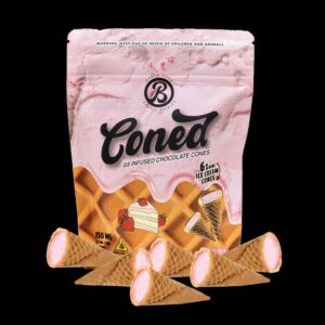 strawberry shortcake ice cream cone